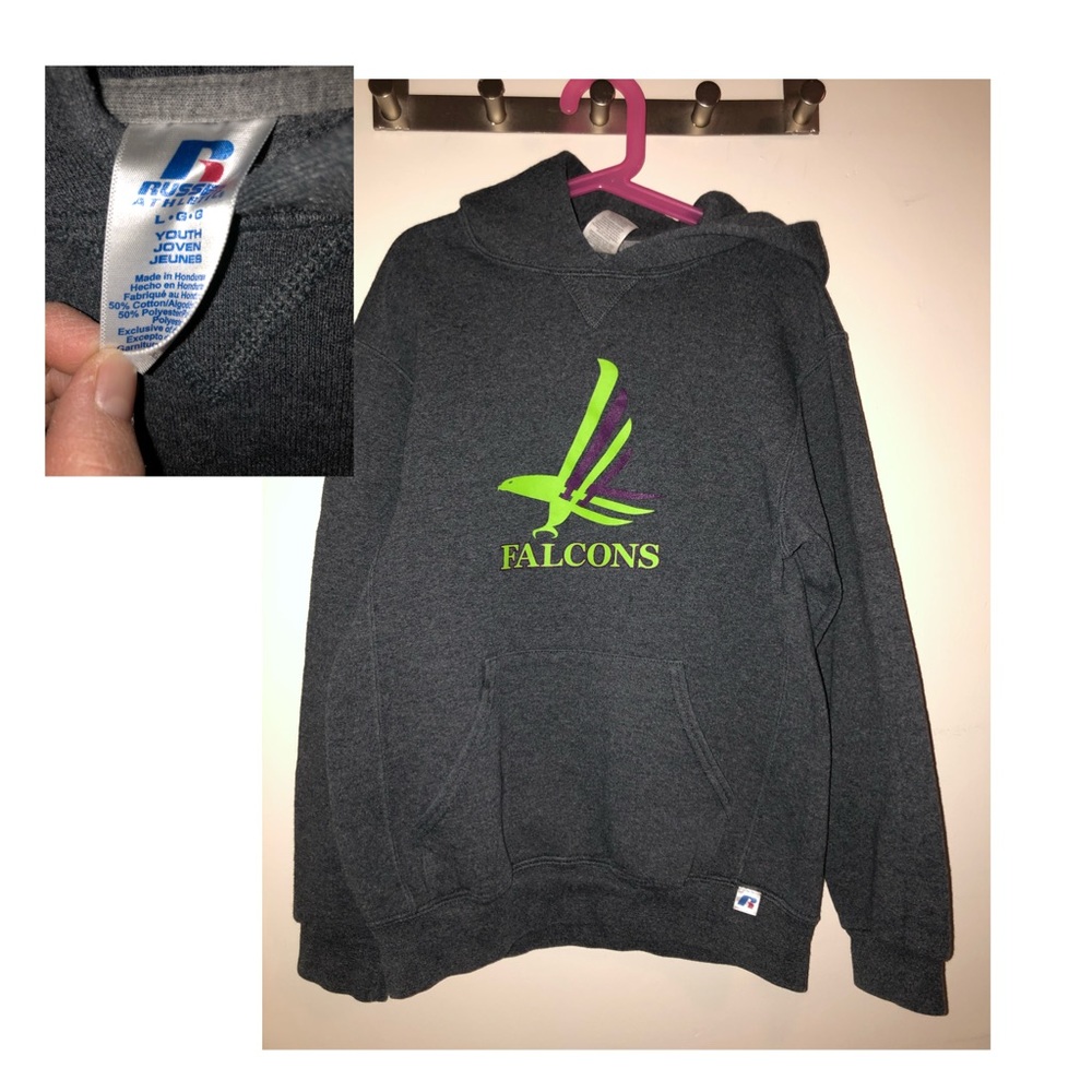 Falcons Hoodie Youth Large
